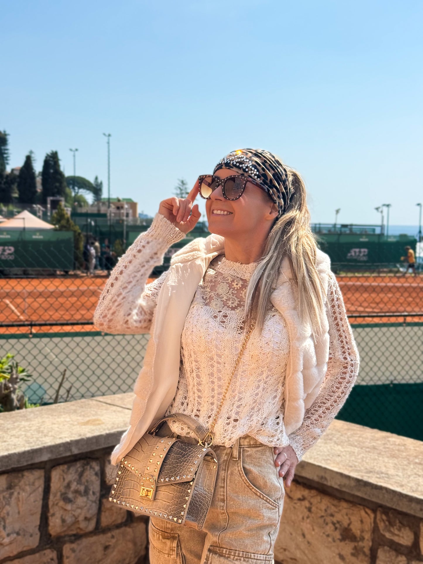 Misha Kovar Stirnband "Leo-beige"