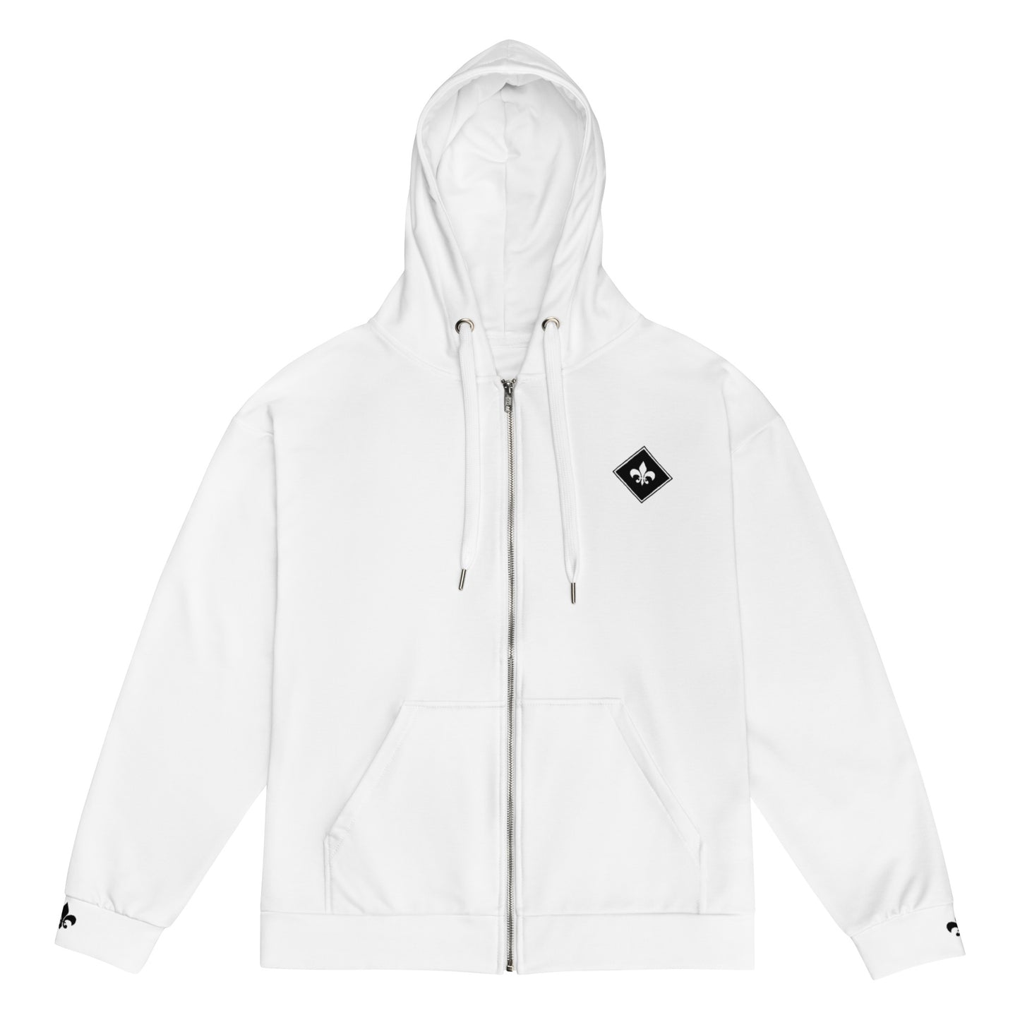 Black & White Edition Unisex Zip-Hoodie