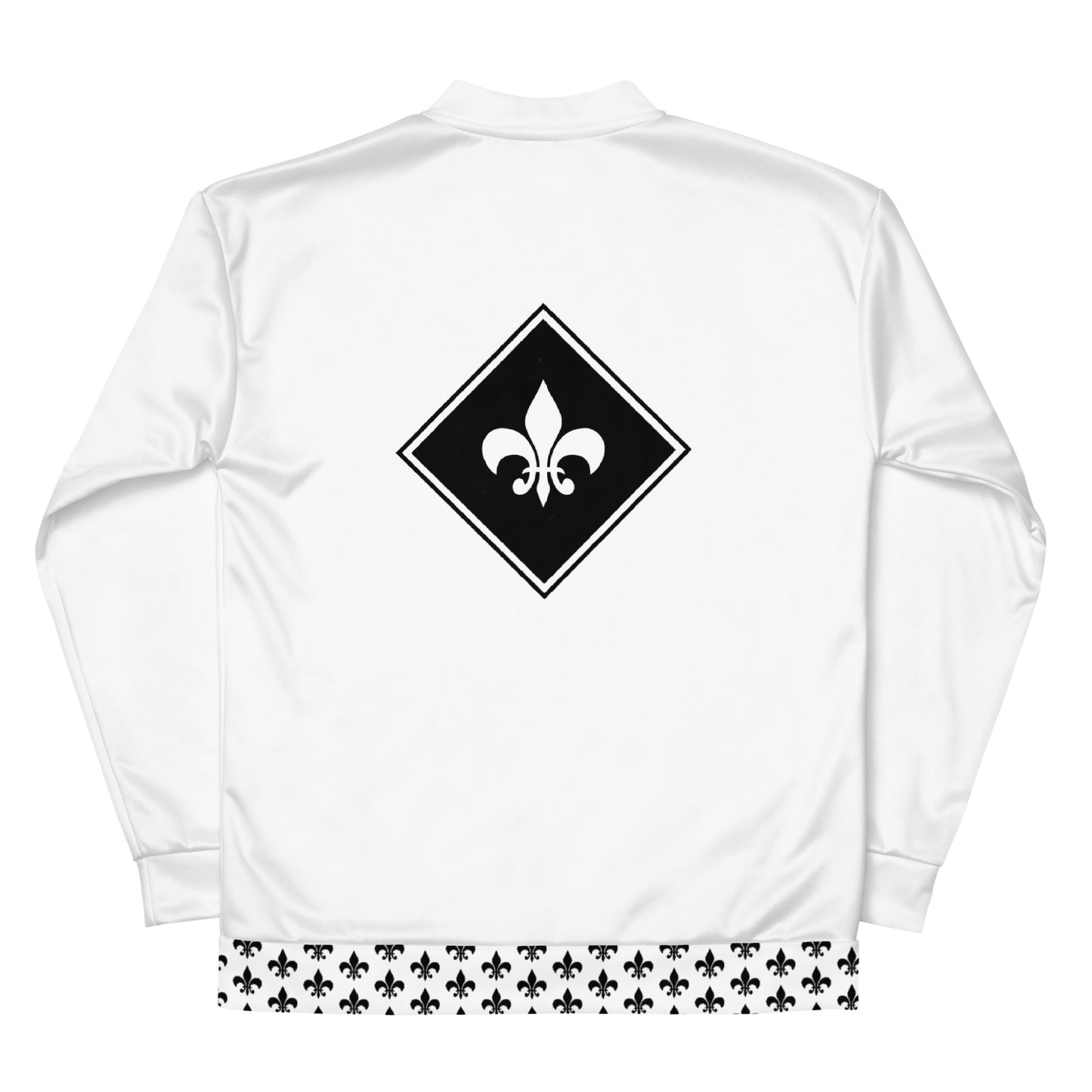 Black & White Unisex Bomberjacke