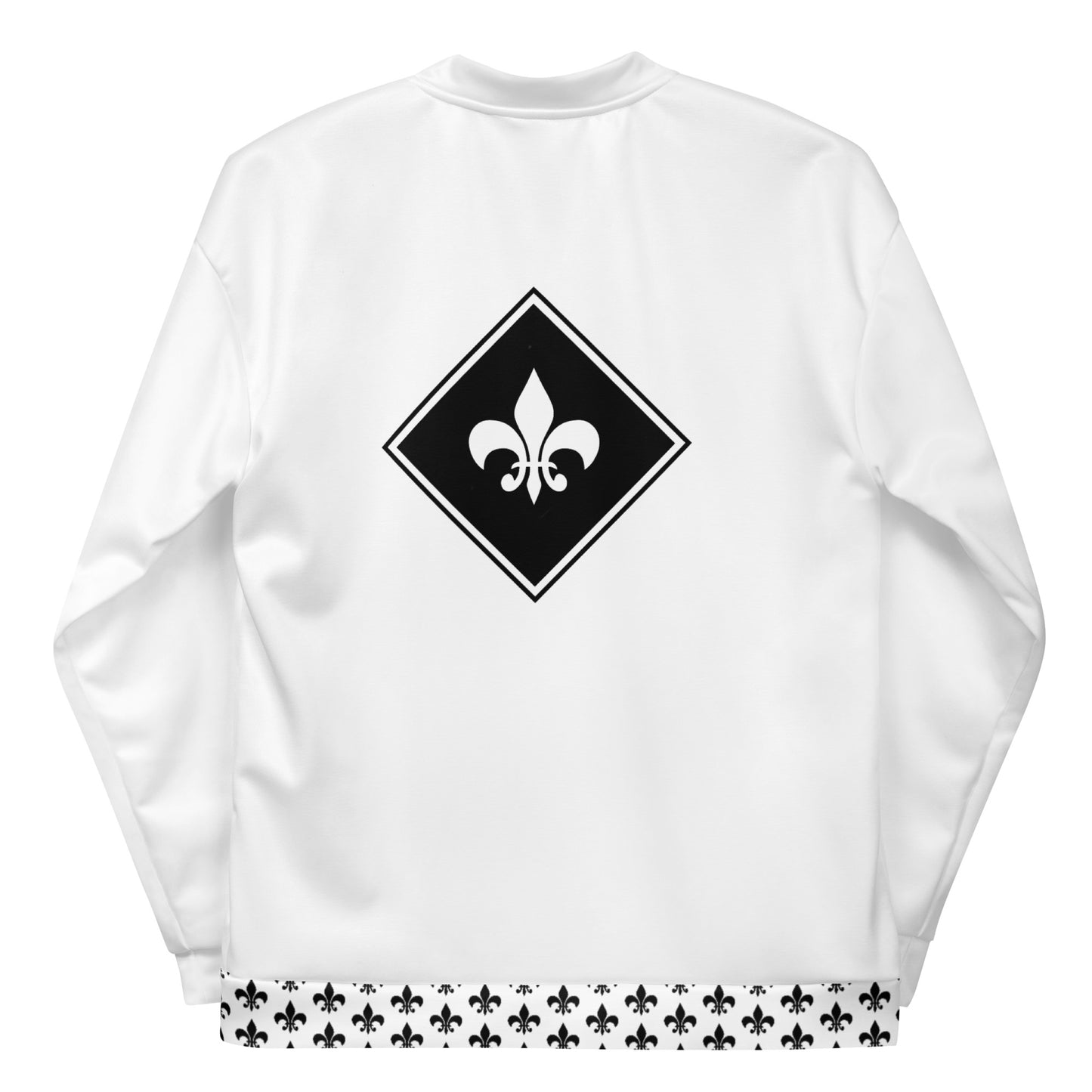 Black & White Unisex Bomberjacke