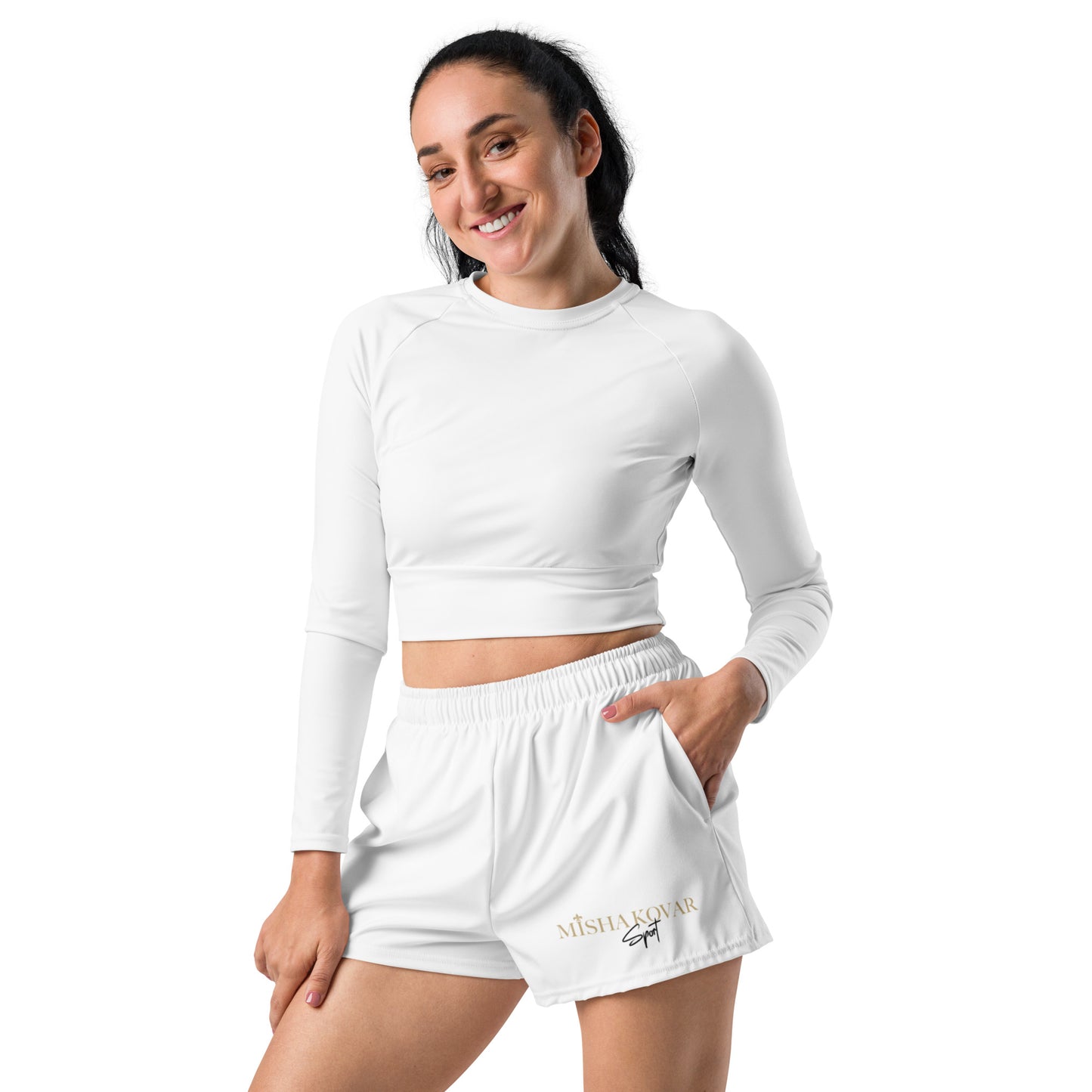 "Misha Kovar Sport" Shorts für Damen
