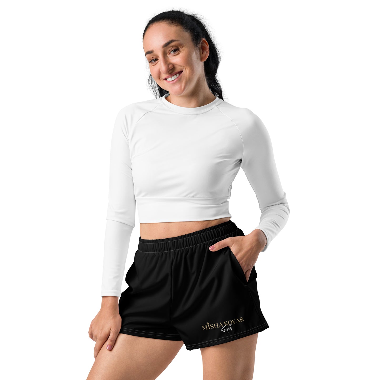 "Misha Kovar Sport" Shorts für Damen