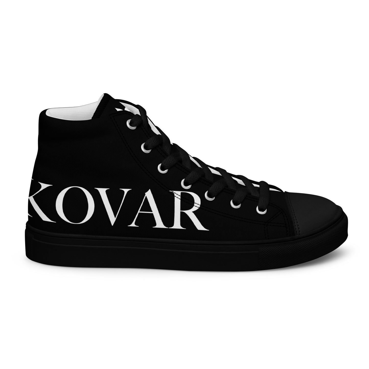 Misha Kovar "Glamorous" Leinenschuhe für Herren (schwarz)