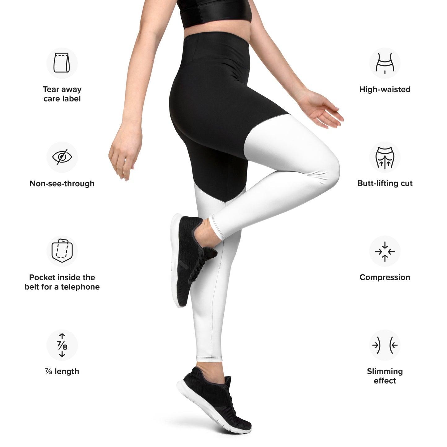 "Misha Kovar Sport" Sport-Leggings Damen