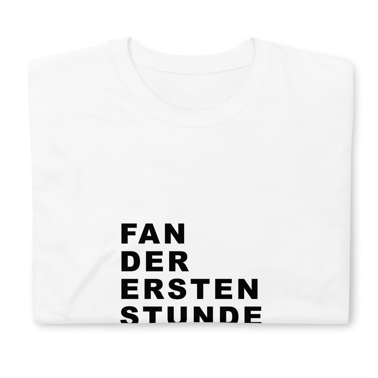 Misha Kovar "Fan der ersten Stunde" Unisex-T-Shirt (weiß)