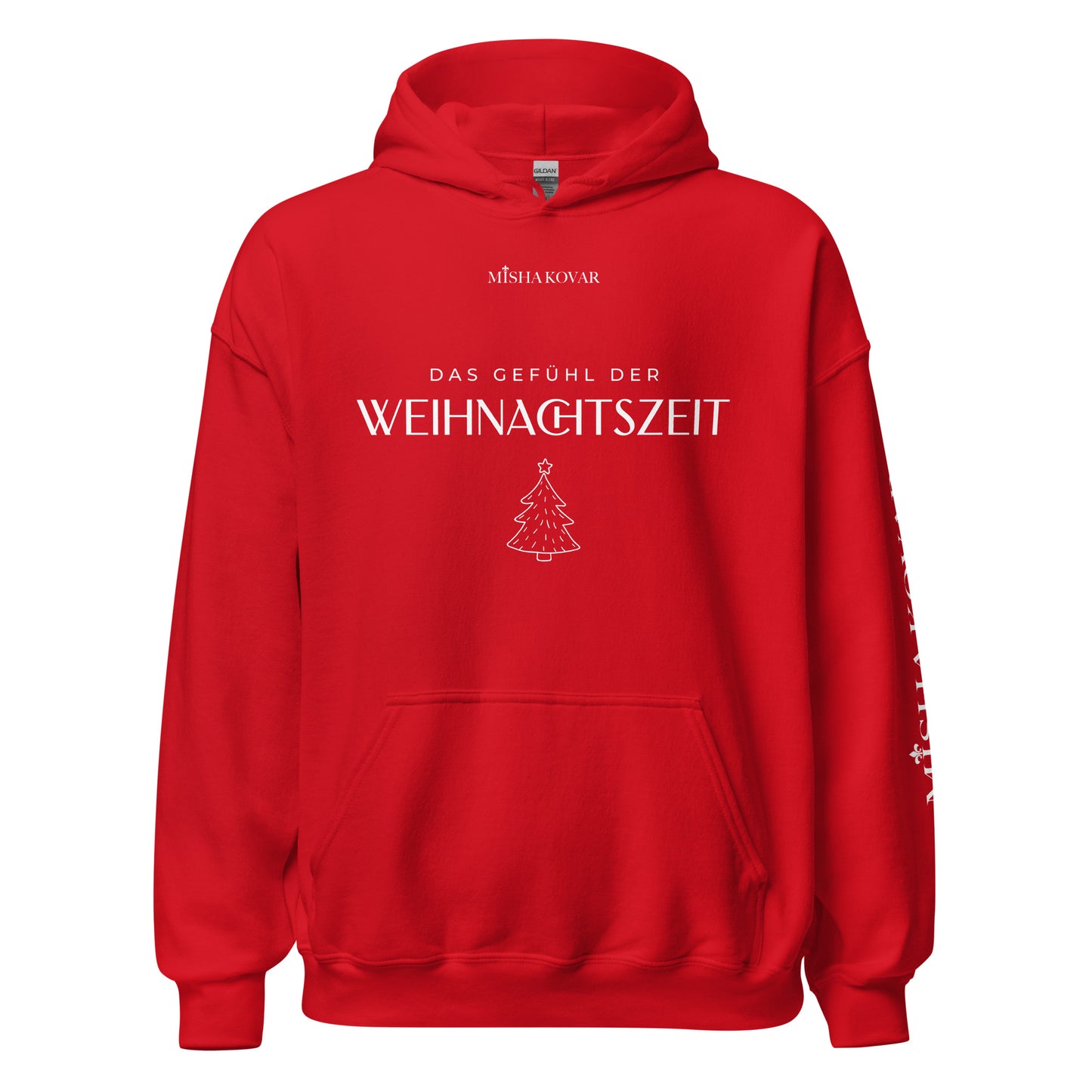 Das Gefühl der Weihnachtszeit - Unisex-Kapuzenpullover