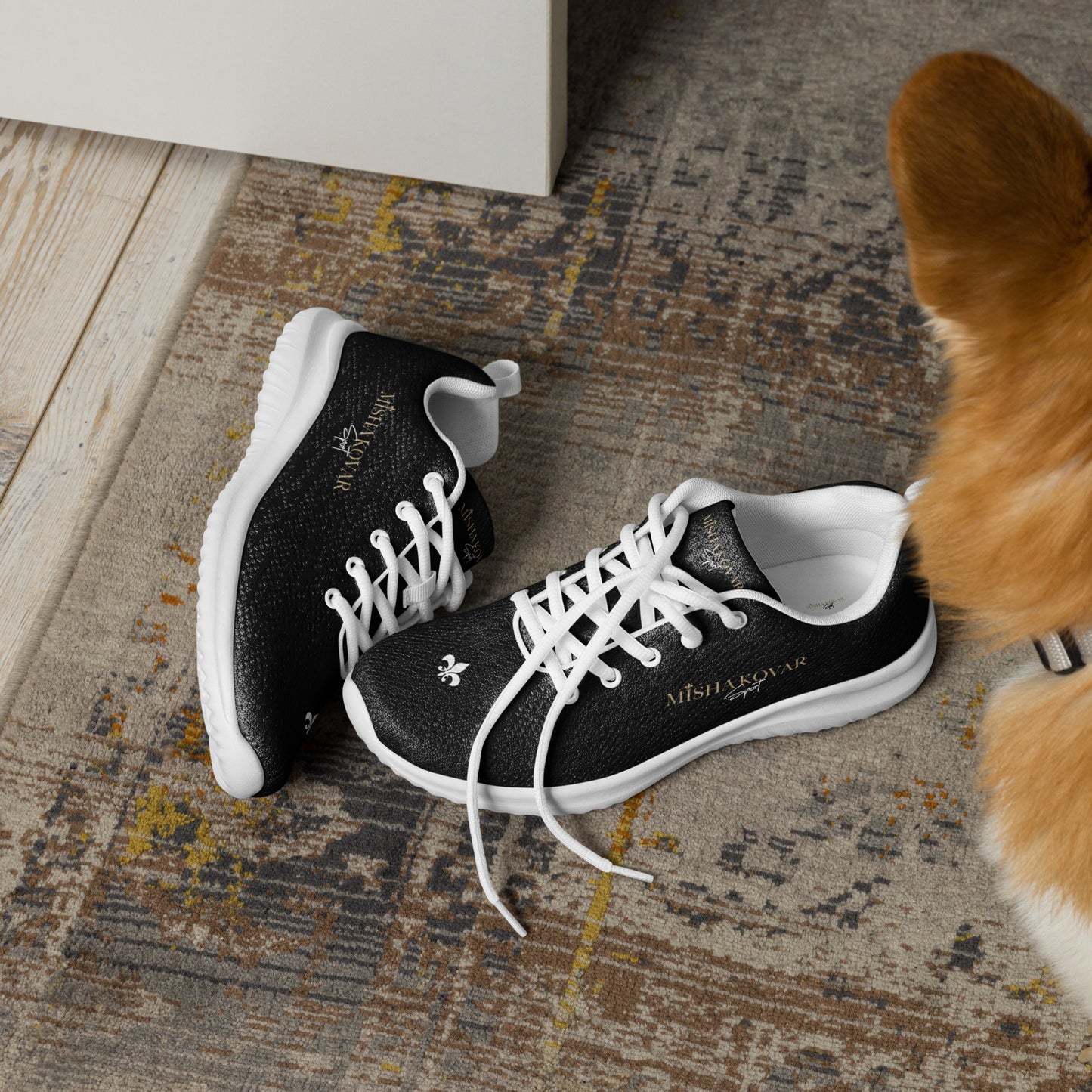 "Misha Kovar Sport" Damen-Turnschuhe schwarz