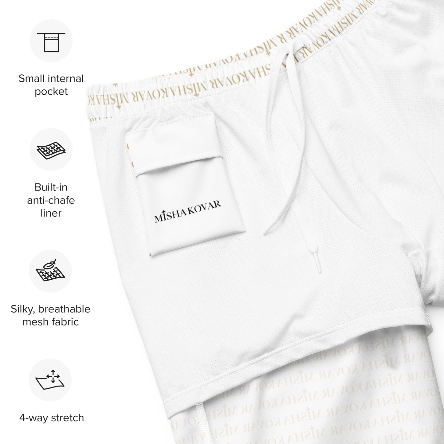 Misha Kovar "Glamorous" Herren-Badehosen