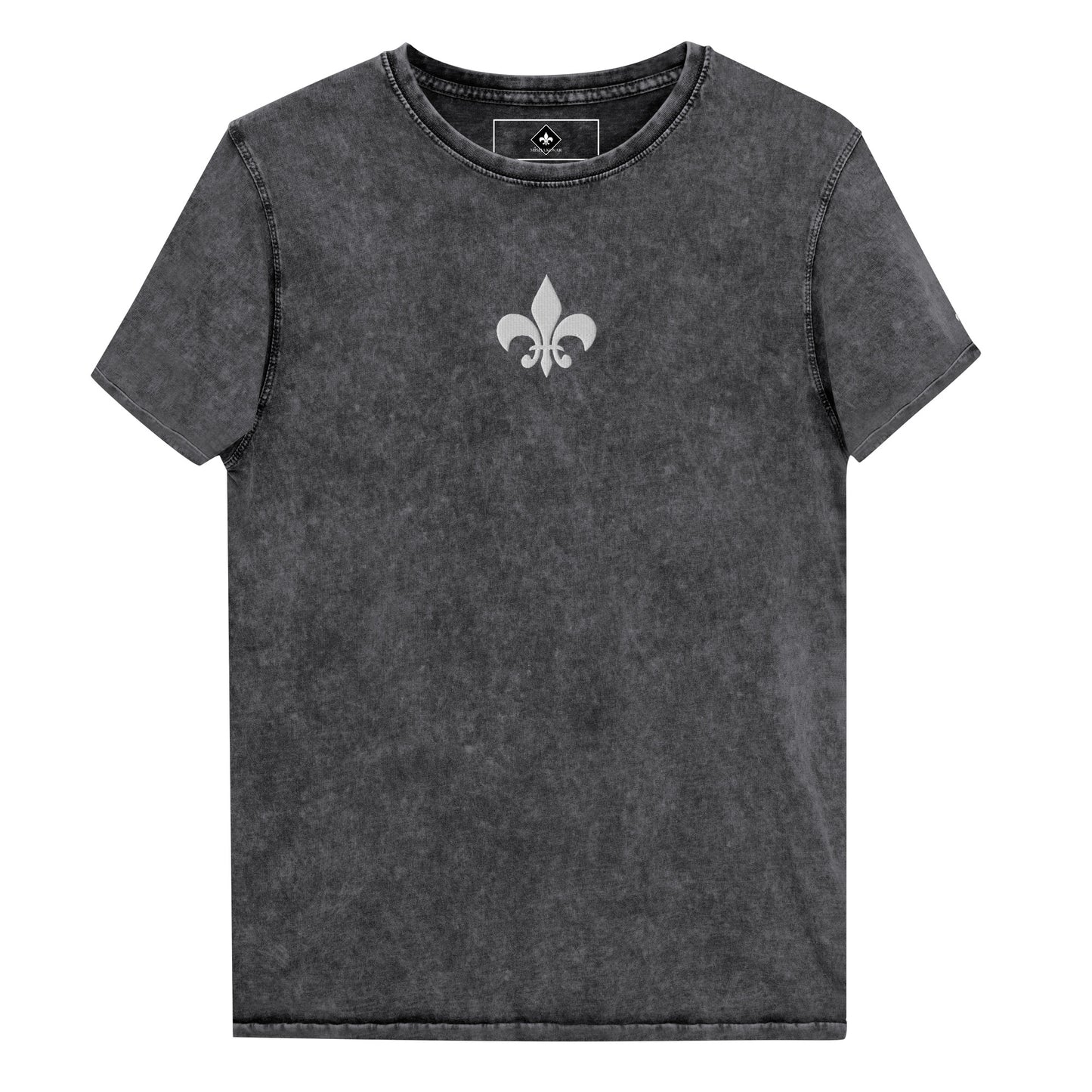 "Black & White Edition" Denim-T-Shirt
